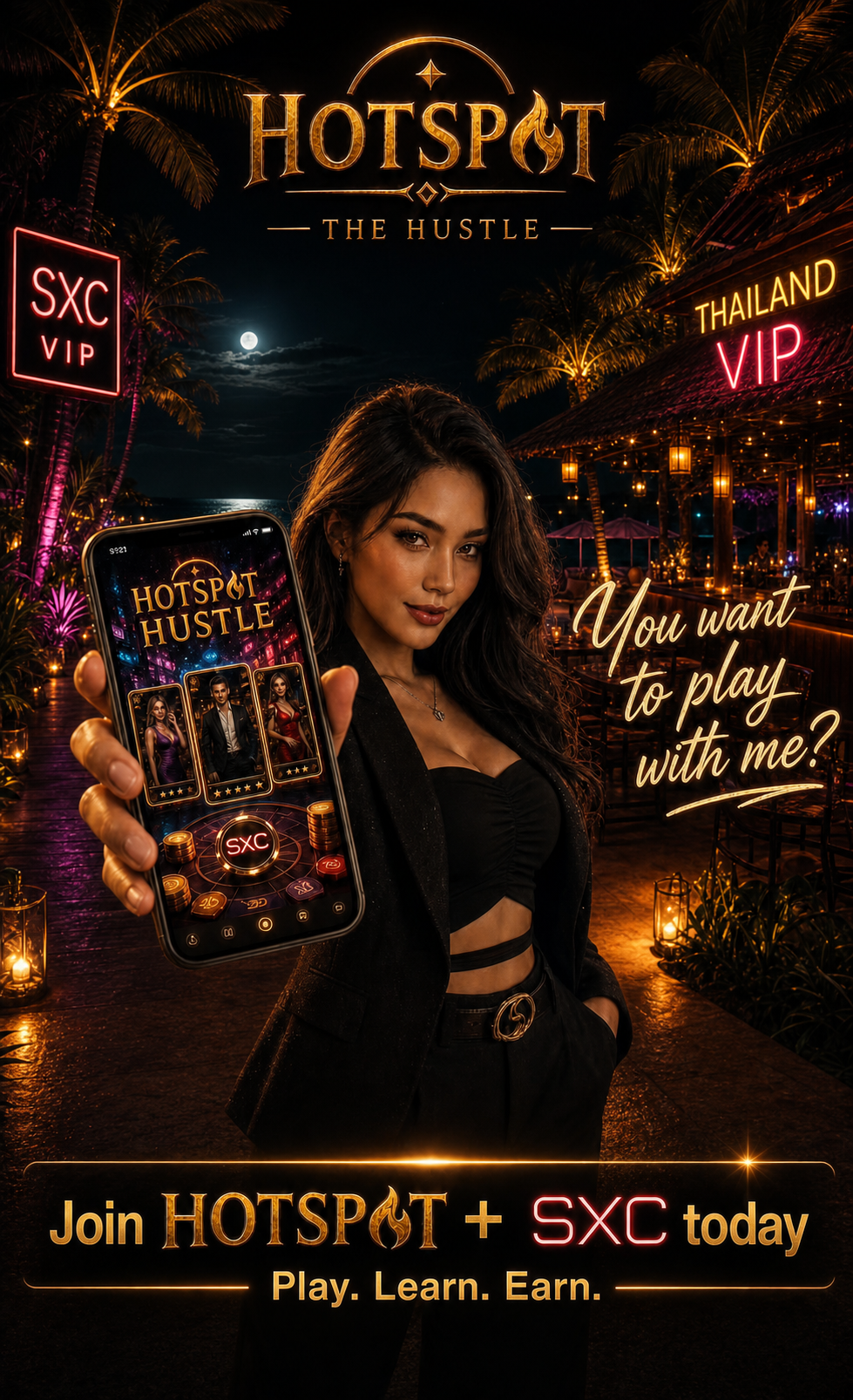 Warm HOTSPOT beach venue concept
